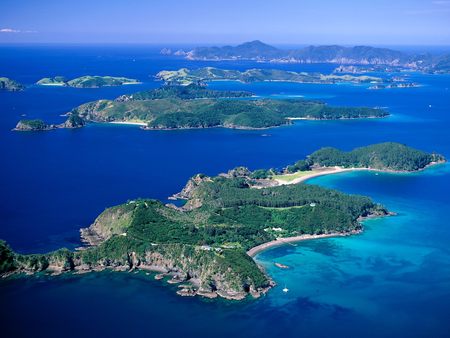 Bay of Islands, New Zealand - ocean, bay of islands, new zealand