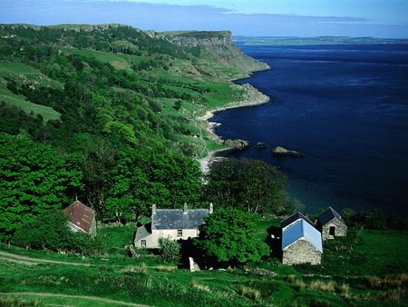 Benvane Farm, Overlooking Murlough Bay, Northern Ireland - ireland, northern ireland, overlooking murlough bay, benvane farm