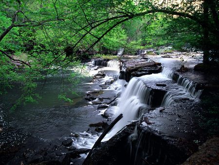 Big Falls, Old Stone Fort State Park, Manchester, Tennessee