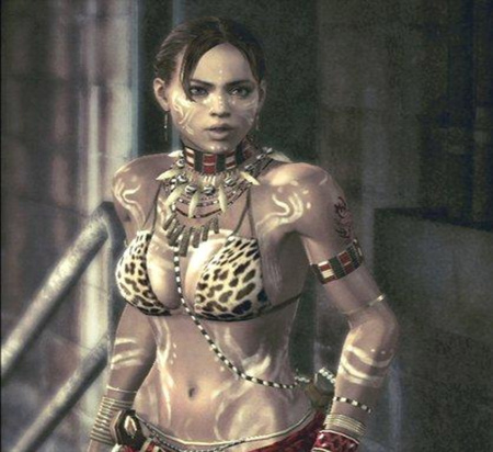 Tribal - resident evil 5, sheva alomar, tribal