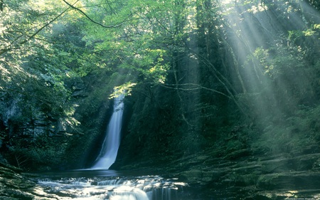 Waterfalls - nature, water, waterfalls