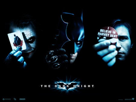 The Dark Night Poster - hollywood, movies, poster, cinema