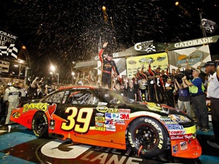 Newman Wins - sports, nascar