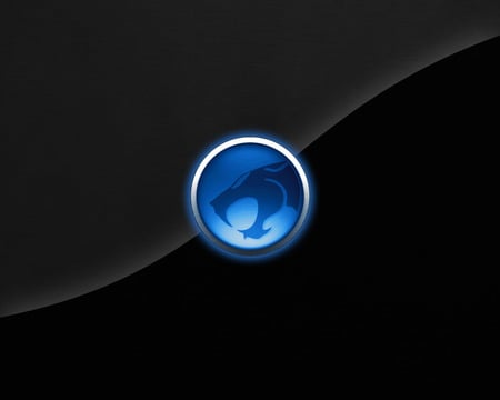 Thundercats - black, blue, thundercats, logo