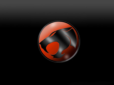 Thundercats logo - black, logo, red, thundercats