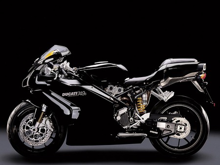 Ducati Superbike 749S - black, dark, ducati, superbike