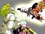 Broly VS. Gogeta