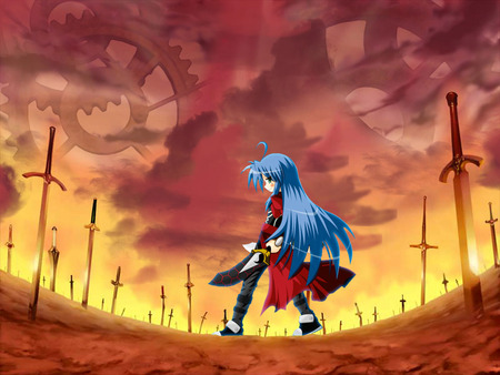 Lucky star UBW ;) - unlimited blade works, lucky star