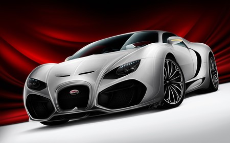 Bugatti Venom valodo design