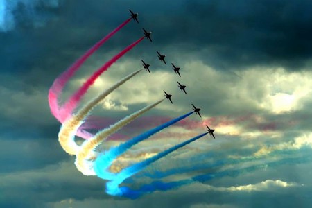 Beautiful Air Show - beautiful, air show, picture