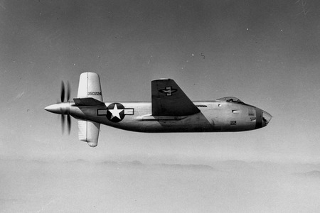 Douglas XB42 Mixmaster - aircraft, black and white, experimental aircraft, united states air force