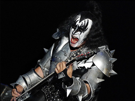 Gene of Kiss - musician, metal, rock, heavy metal, kiss, concert, hard rock