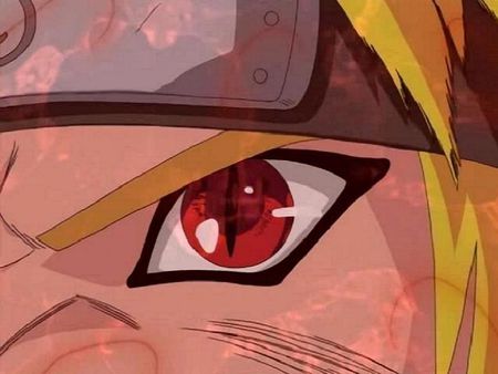 when i look at you - eyes, 9 tailes, angry, die, battle, naruto, anime, sasuke, rasengan, attack, power, fox, fight, red, memories, friendship, orchimaru