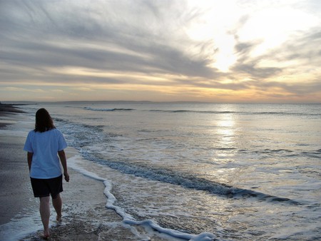 A Perfect Day at the Beach (03) - beach, sunset