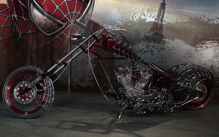 spiderman - spiderman, dreams, fantasy, motor