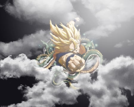 Son,Goku - goku, dragon, son, ball