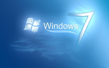 Windows 7 - windows, 7, blue