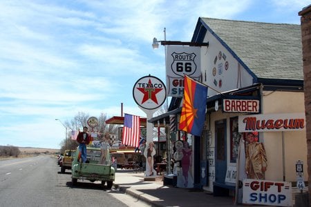 Historic Route 66 - historic, route 66, old town