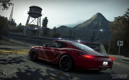 Need For Speed World - game, fast, ea game, car, videogame, red, racing, need for speed