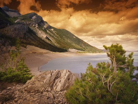 Rocky Coastline - nature, forces of nature, coast