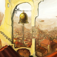 Painted bell