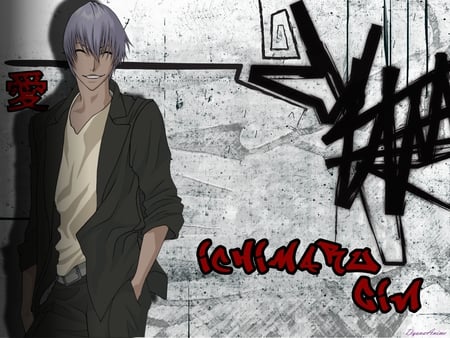 Urban style - traitor, bleach, captain, graffiti, soul reaper, gin, ichimaru, shinigami, soulreaper, 3rd division, urban