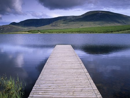 real relaxing - rest, lake, mountain