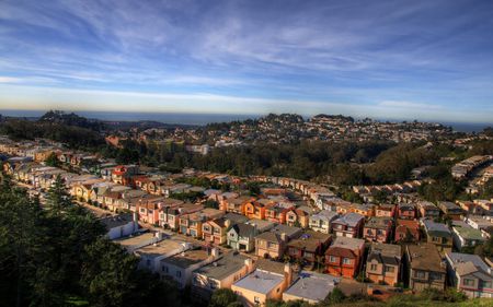 different  view of San Francisco  - city, view, landscape