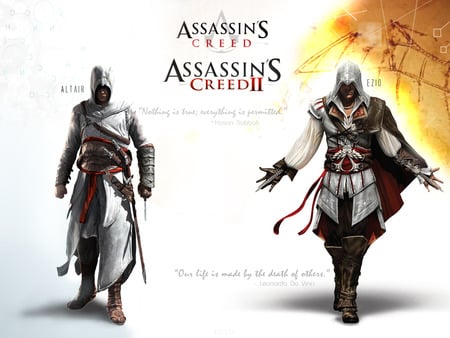 Assassin Legend's - altair, assassins, ezio