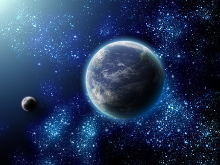 beautiful univers - planets, stars, univers, beautiful