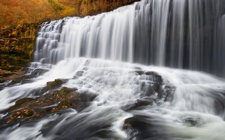 Waterfall - nature, waterfall