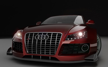 Audi AB5 Red Beauty - audi, ab5, a5