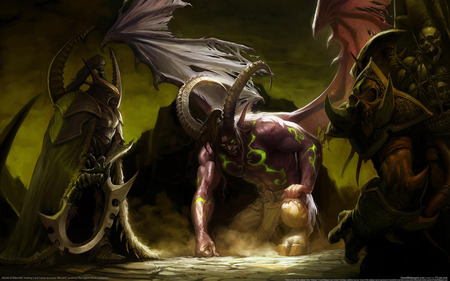 Illidan Stormrage - illidan stormrage, maiev shadowsong, world of warcraft, illidan