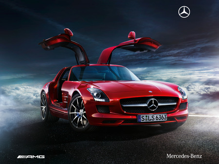 Mercedes SLS AMG - mercedes, sls, car, amg