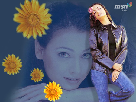 diya mirza - flowers, beauty, awesome, stylish