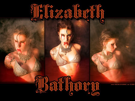 Elizabeth bathory - woman, jewelry, sexy, scary, photography, blood, vampire, fantasy, tattoo, horror, cute