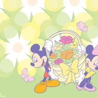 disney valentine hearts love flowers