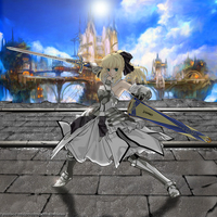 Saber in avalon