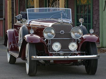 1931-Cadillac V12 370 A Roadster - roadster, classic, cadillac