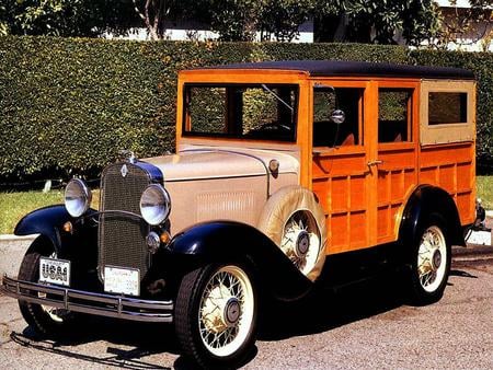 1931-Chevrolet Model AE Woody Station Wagon - chevrolet, station wagon, woody