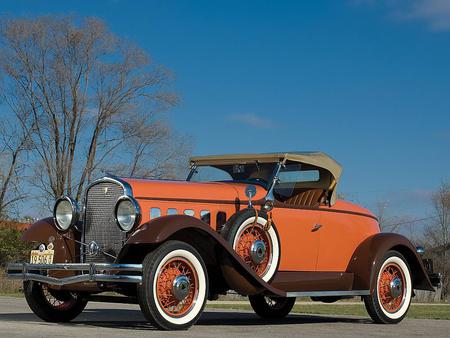 1931-Hudson Greater Eight Sport Roadster - hudson, roadster, classic