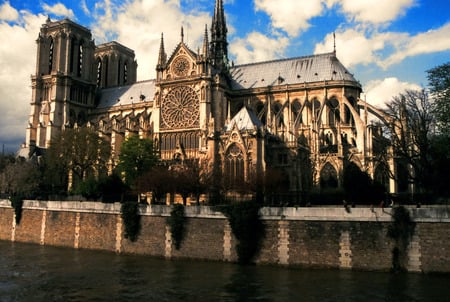 Notre-Dame - notre dame, church, monument