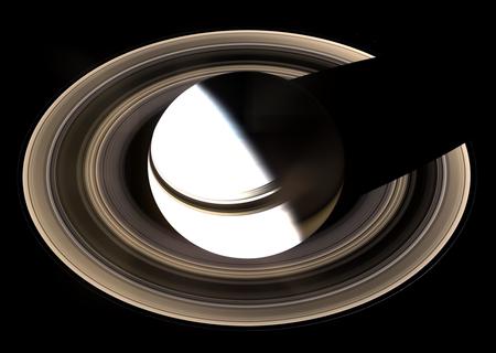 Super Saturn - light, sun, solar, planet