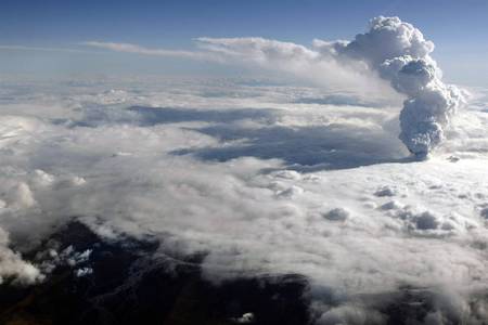 Steam Above - volcano, nature, sky, iceland, steam