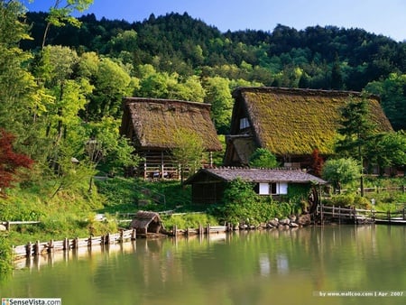 Life in the middle of the nature - lakes, nature