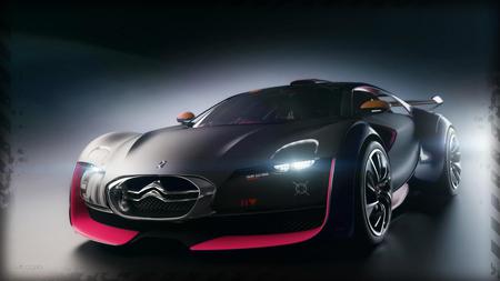 Super Car - black, car, cool, citroren, dark