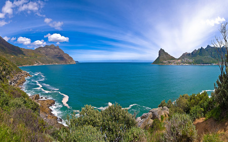 Ocean - clouds, oceans, coasts, beautiful, waves, sky