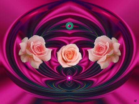 Pink - fractal, eye candy, abstract