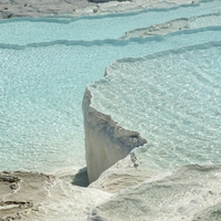 hierapolis pamukkale mineral waters Turkey