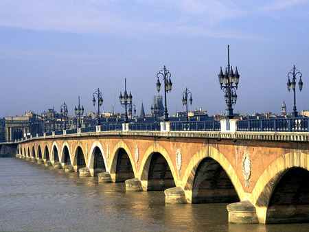 Pont Pierre Bordeaux France - bridges, architectures